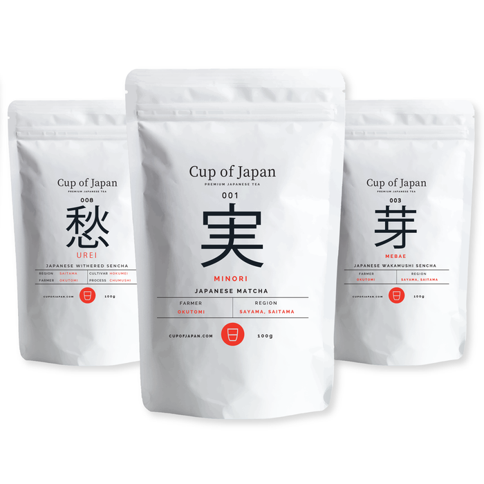 Farmers' Set: OKUTOMI - 3 PACK (Matcha & Sencha)